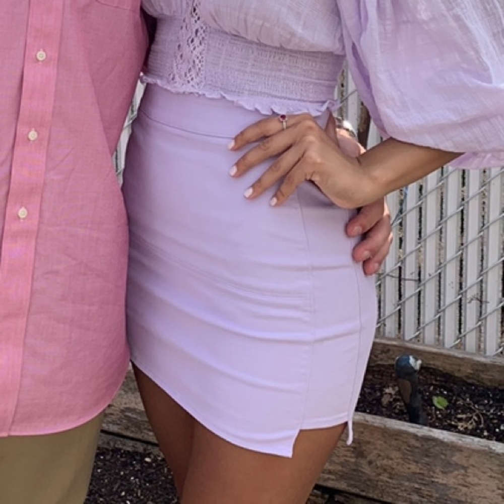 Lilac Forever 21 skirt - Picture 3 of 3